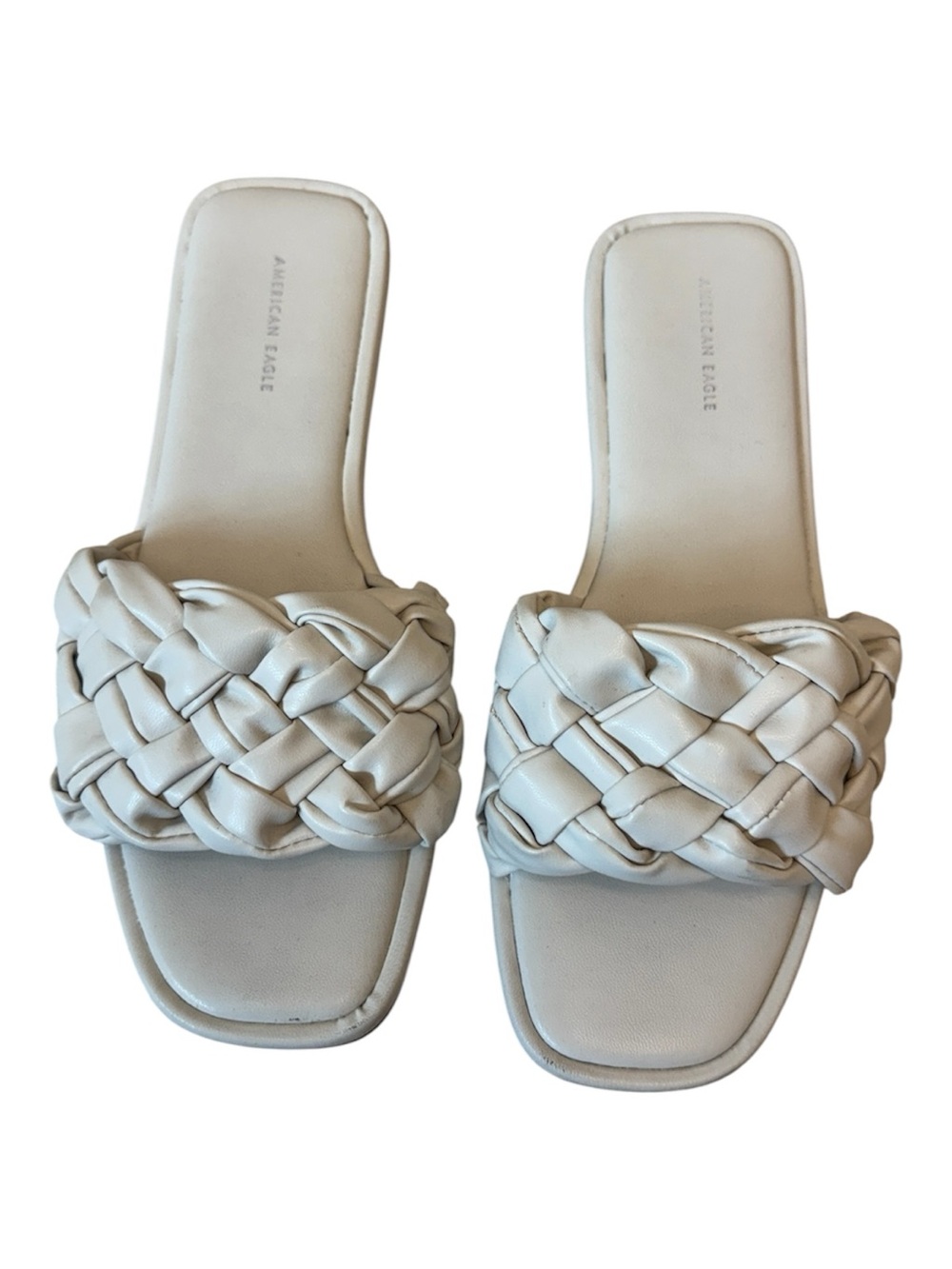American Eagle braided slide sandals size 8